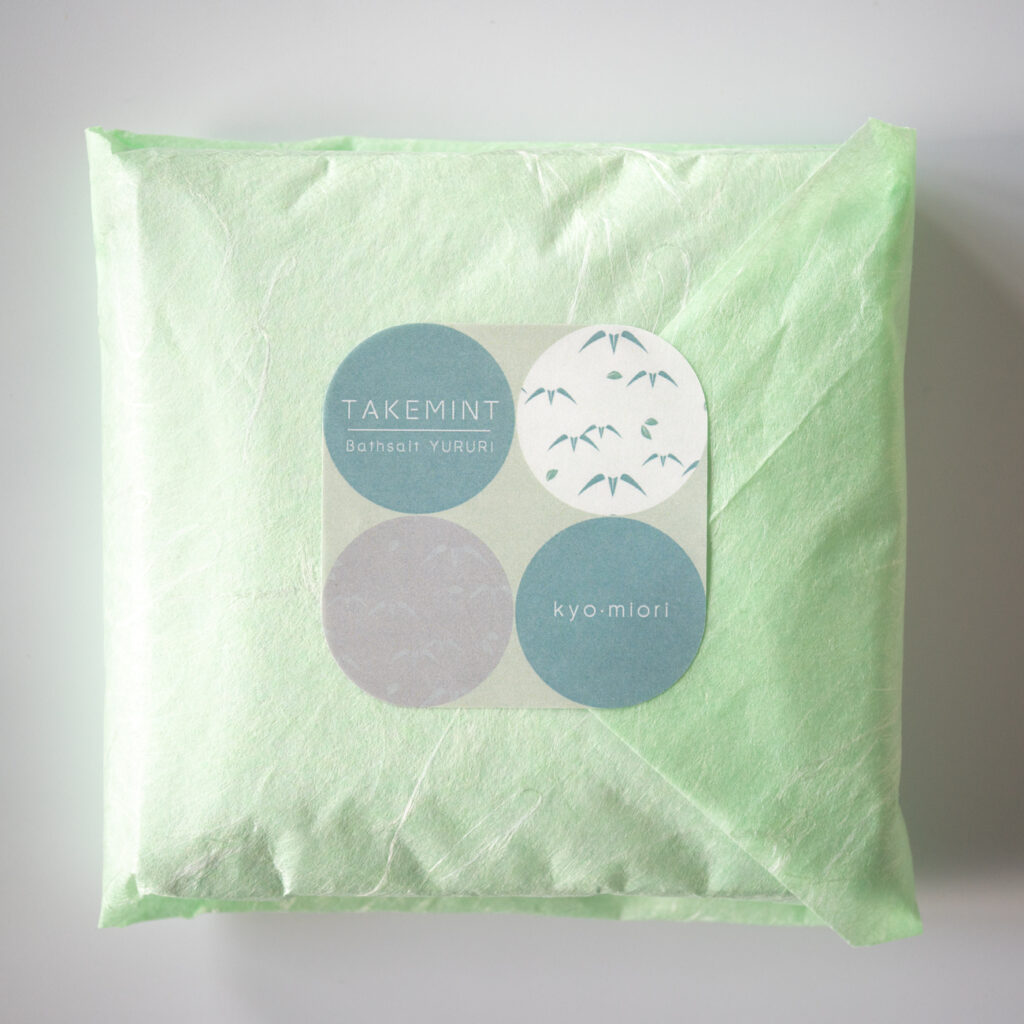 竹ミントの香セット:ゆるりバスソルト